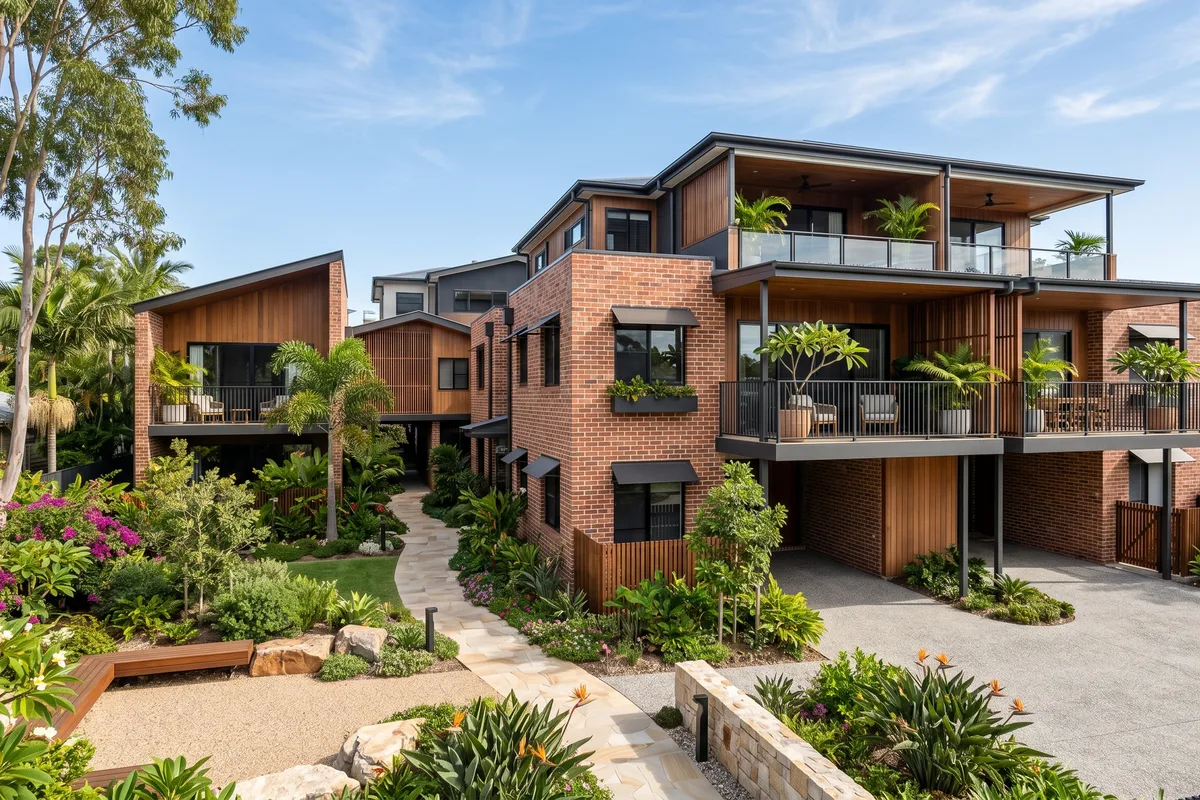 Brisbane unit and townhouse strata complex